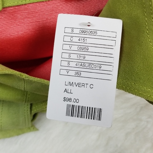 NWT Anthropologie West suede bag remains NWT - Picture 8 of 8